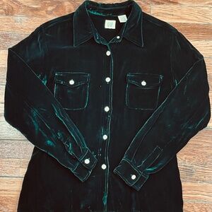 Dark green women’s western shirt